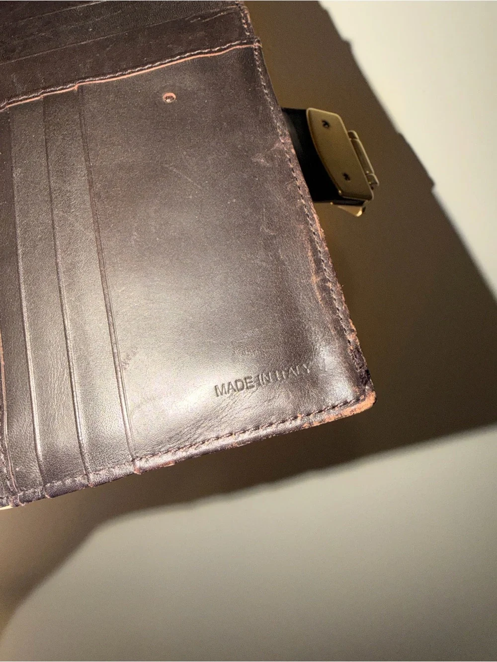 Miu Miu Croc-Embossed Beige Leather Card Holder with Gold Lock